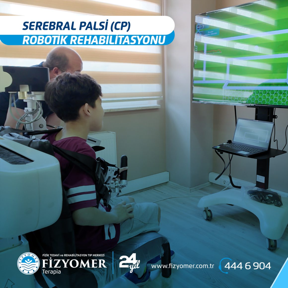 Serebral Palsili Çocuklarda Robotik Rehabilitasyonun Faydaları