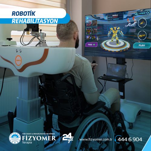 İnme Sonrası Kolunda Felç Gelişen Hastada Robotik Rehabilitasyon